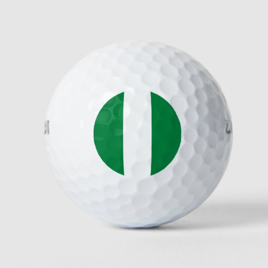 Nigeriaanse vlag golfballen (Voorkant)