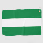 Nigeriaanse vlag golfhanddoek (Horizontaal)