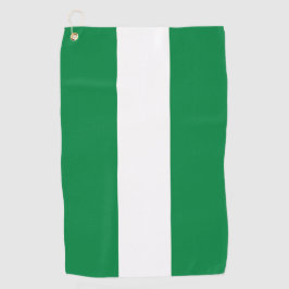 Nigeriaanse vlag golfhanddoek