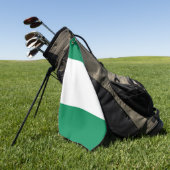 Nigeriaanse vlag golfhanddoek (Groen)