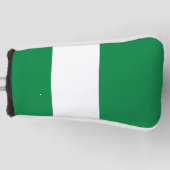Nigeriaanse vlag golfheadcover (Voorkant)