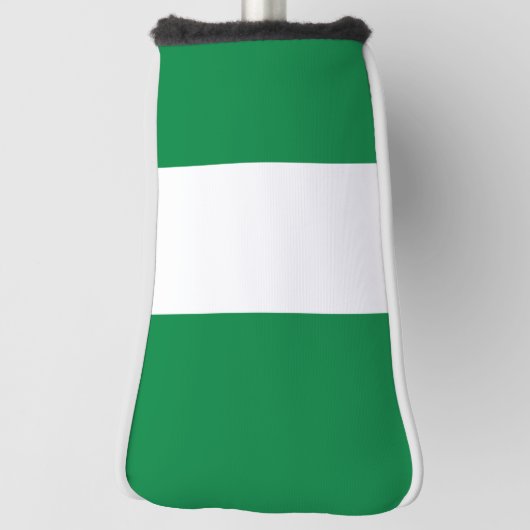Nigeriaanse vlag golfheadcover (Draai 90)