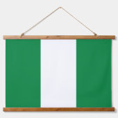 Nigeriaanse vlag hangend wandkleed (Voorkant)