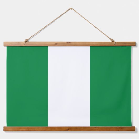 Nigeriaanse vlag hangend wandkleed (Voorkant 3)