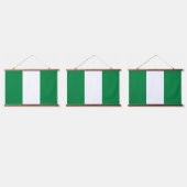 Nigeriaanse vlag hangend wandkleed (Driedubbel)