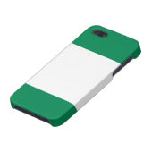 Nigeriaanse vlag iPhone hoesje (Onderkant)