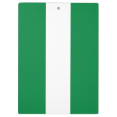 Nigeriaanse vlag klembord (Achterkant)