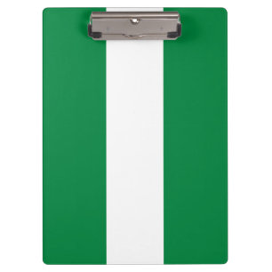 Nigeriaanse vlag klembord