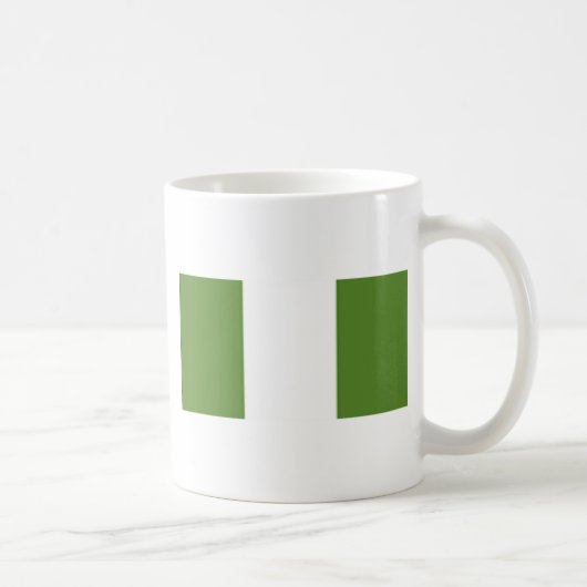 Nigeriaanse vlag koffiemok (Rechts)