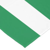 Nigeriaanse vlag korte tafelloper (Hoek)