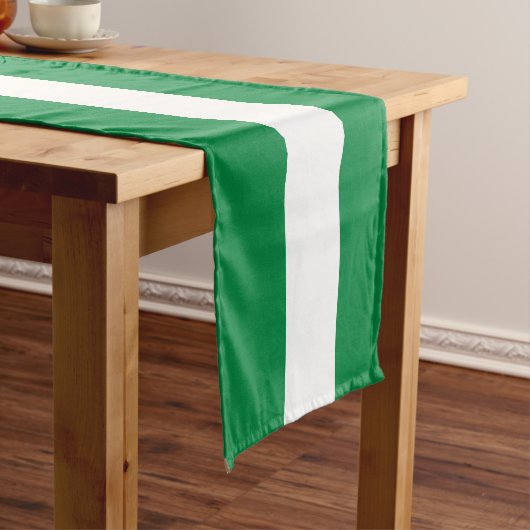 Nigeriaanse vlag korte tafelloper (Voorbeeld)