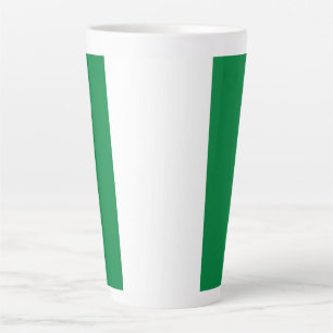 Nigeriaanse vlag latte mok