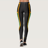 Nigeriaanse vlag leggings (Achterkant)