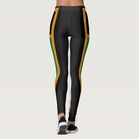 Nigeriaanse vlag leggings (Achterkant)