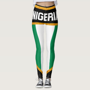 Nigeriaanse vlag leggings