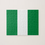 Nigeriaanse vlag legpuzzel<br><div class="desc">Een ideaal geschenk voor al diegenen die patriottisch zijn van hun land!</div>