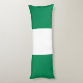 Nigeriaanse vlag lichaamskussen (Achterkant (Verticaal))