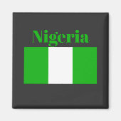 Nigeriaanse vlag magneet (Voorkant)
