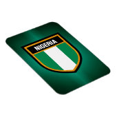 Nigeriaanse vlag magneet (Rechterzijde)