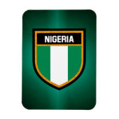 Nigeriaanse vlag magneet (Verticaal)
