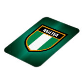 Nigeriaanse vlag magneet (Linkerzijde)