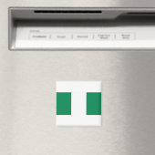 Nigeriaanse vlag magneet (Insitu (Vaatwasser))