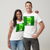 Nigeriaanse vlag mannen t-shirts (Unisex)