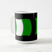 Nigeriaanse vlag Mok (Voorkant links)