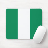 Nigeriaanse vlag muismat (Met muis)