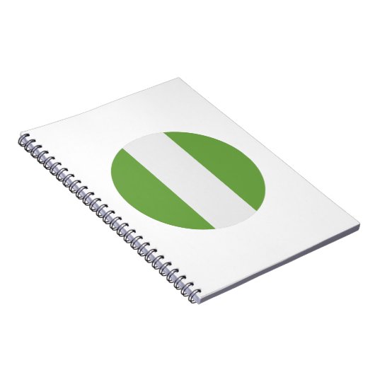 Nigeriaanse vlag notitieboek (Rechterzijde)