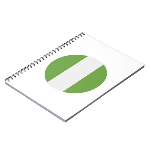 Nigeriaanse vlag notitieboek (Linkerzijde)