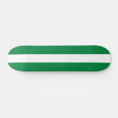 Nigeriaanse vlag persoonlijk skateboard (Horizontaal)