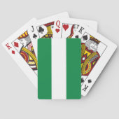 Nigeriaanse vlag pokerkaarten (Achterkant)