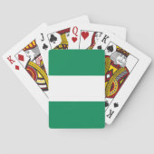 Nigeriaanse vlag pokerkaarten (Achterkant)