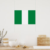 Nigeriaanse vlag poster (Keuken)