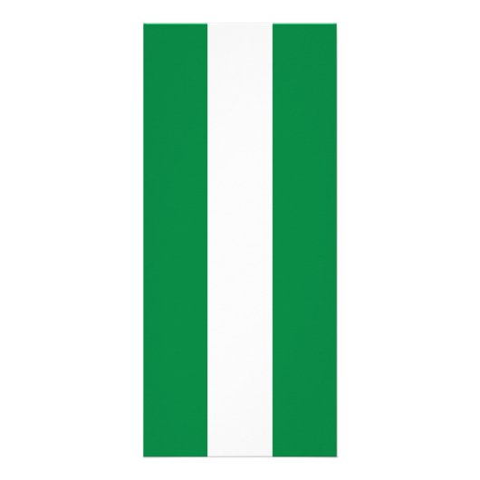 Nigeriaanse vlag reclamekaart (Voorkant)