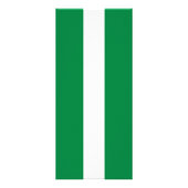 Nigeriaanse vlag reclamekaart (Achterkant)