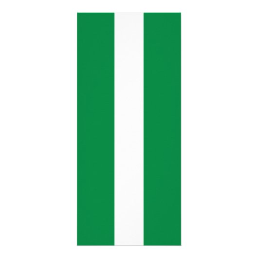 Nigeriaanse vlag reclamekaart (Achterkant)
