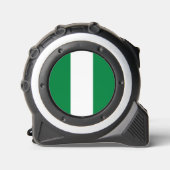 Nigeriaanse vlag rolmaat (Voorkant)