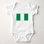 Nigeriaanse vlag romper (Voorkant)