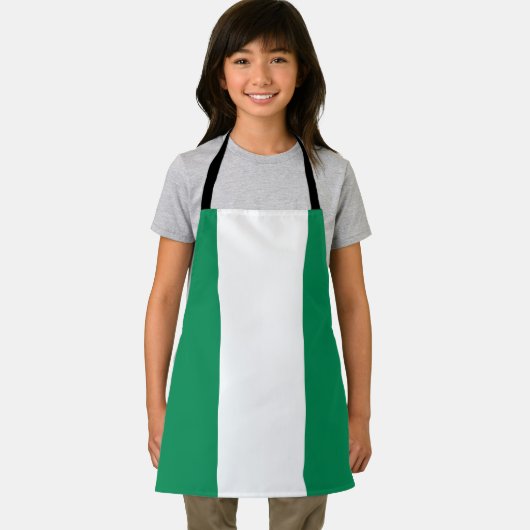 Nigeriaanse vlag schort (Insitu)