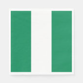 Nigeriaanse vlag servet (Voorkant)