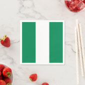 Nigeriaanse vlag servetten (Insitu)