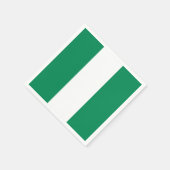 Nigeriaanse vlag servetten (Hoek)