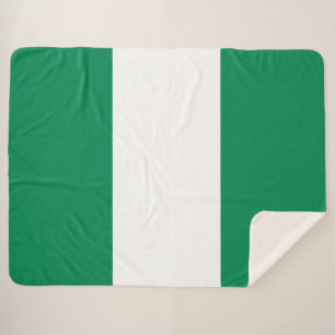 Nigeriaanse vlag sherpa deken