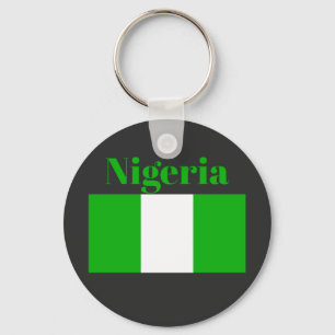 Nigeriaanse vlag sleutelhanger