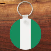 Nigeriaanse vlag sleutelhanger (Achterkant)
