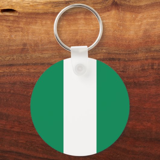 Nigeriaanse vlag sleutelhanger (Achterkant)