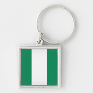 Nigeriaanse vlag Sleutelhanger