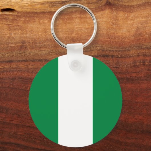 Nigeriaanse vlag sleutelhanger (Achterkant)